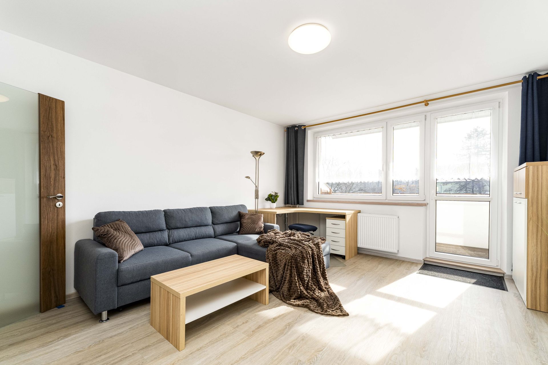 Pronájem zařízeného bytu 2+kk (51 m2) na ulici Harcovská ve Frýdlantu n./O.